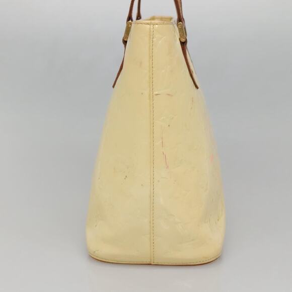 LOUIS VUITTON Monogram Vernis Houston Hand Bag Perle M91342 - Picture 3 of 16